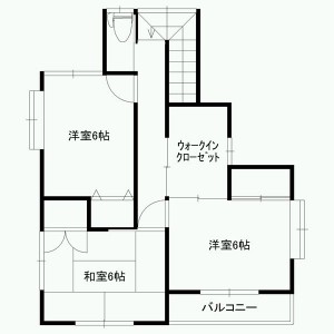 [入間市下藤沢] 中古戸建て_間取り2階