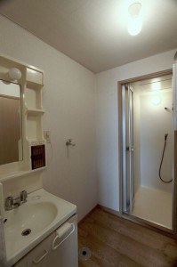 [賃貸マンション／所沢市狭山ヶ丘] リノベーション前_洗面所