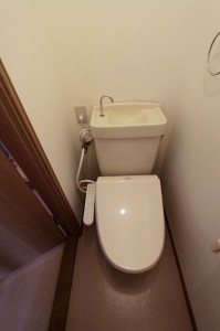 [賃貸マンション／所沢市狭山ヶ丘] リノベーション後_トイレ