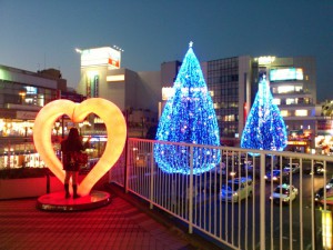 [所沢ニュース]所沢駅のイルミネーション1