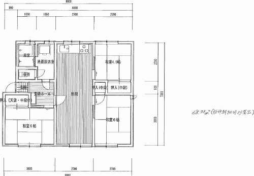 三芳町間取り図 三芳町間取り図