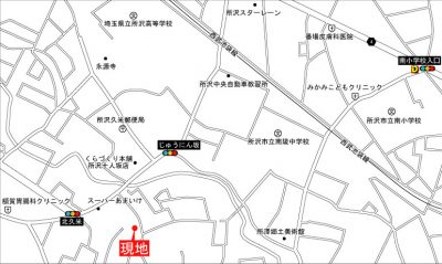 所沢市久米1期現地案内図_北斗アセットマネジメント株式会社 様[2568667]