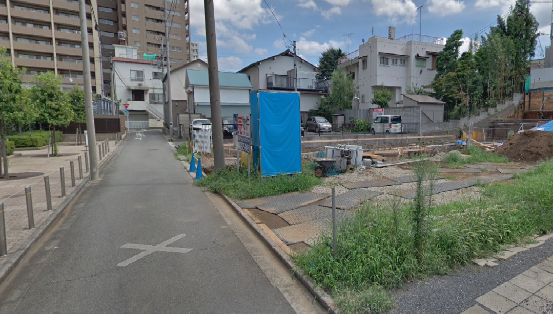 元町　売地　現地案内図