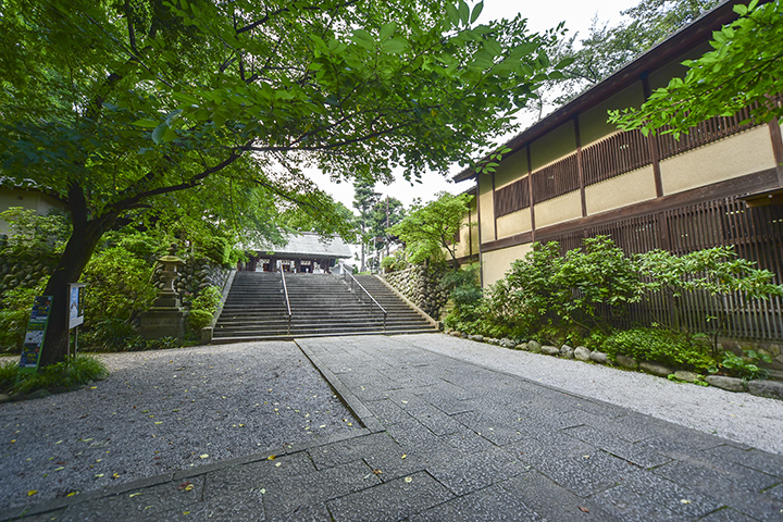 所澤神明社境内