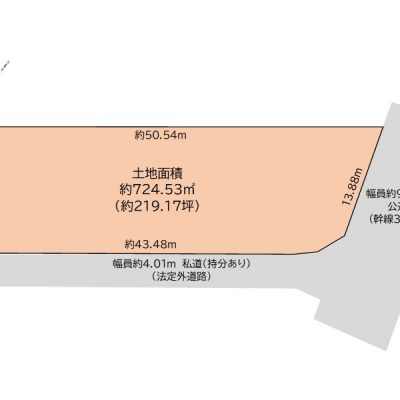 図面と現況が異なる場合は現況優先とさせていただきます。