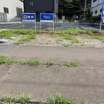 約85坪の売地です。駅から徒歩9分の好立地です。