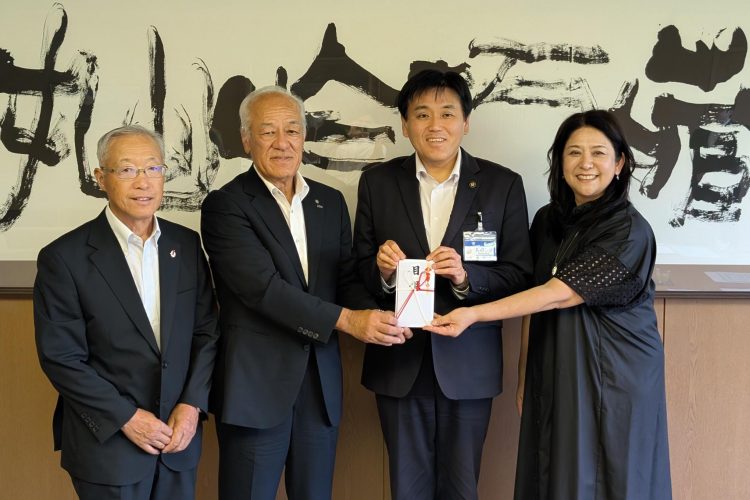 第15回「北斗不動産杯チャリティーゴルフコンペ」　寄付のご報告