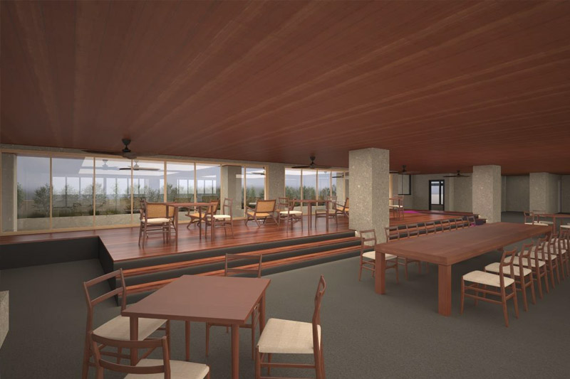 150坪の解放感あふれるオフィスラウンジ（完成イメージ）